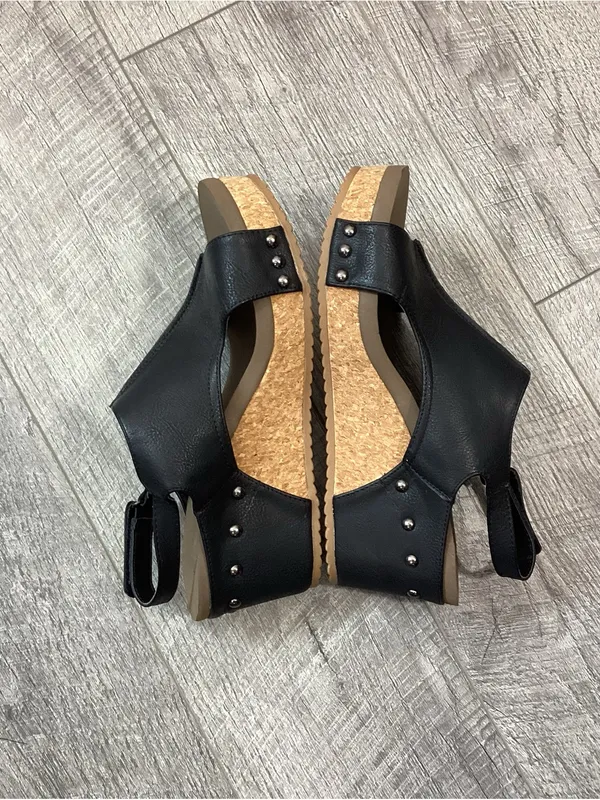 Boutique By Corkys Mulan Wedge Sandals Size 10 - Image 5