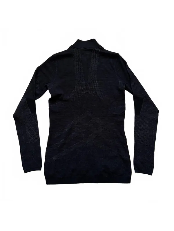 Smartwool Intraknit Thermal Merino Base Layer 1/4 Zip Sweatshirt Women's Medium - Image 4