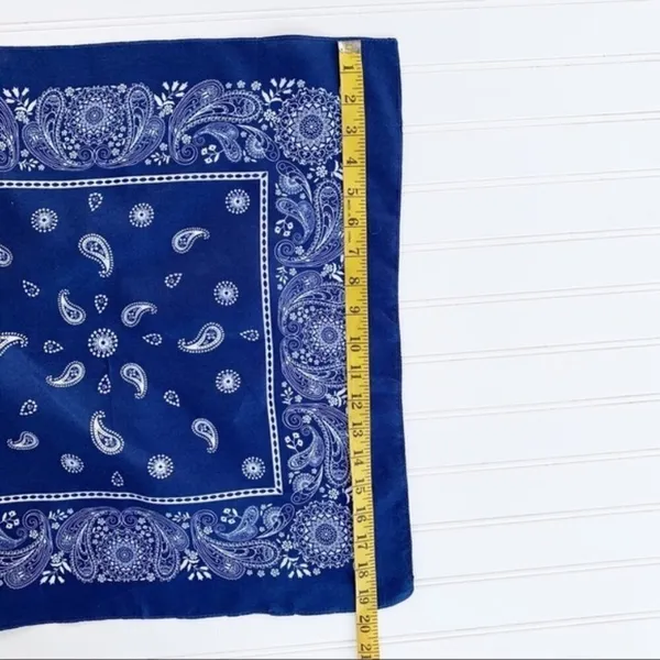 SheIn Blue‎ Bandana - Image 4
