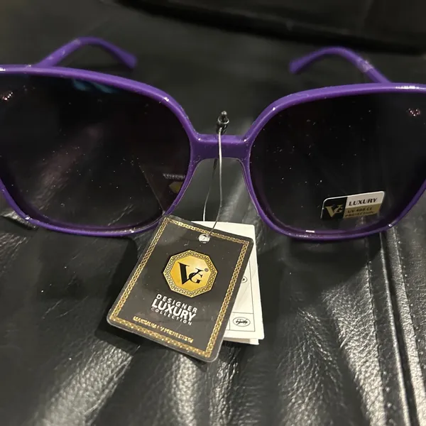 Luxury Purple Sunglasses - Image 8