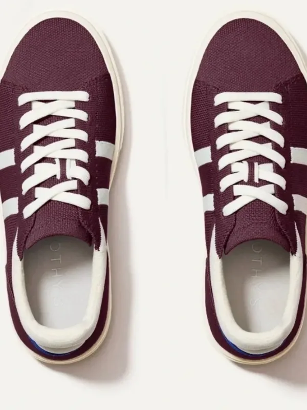 Rothy’s RS02 Sneakers in Maroon - Image 2