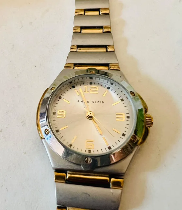 Anne Klein Silver & Gold  Watch - Image 4