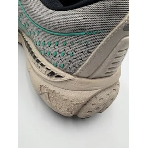 Brooks Adrenaline GTS 21 Womens 10 Grey Teal Running Shoes Supportive‎ Sneakers - Image 7