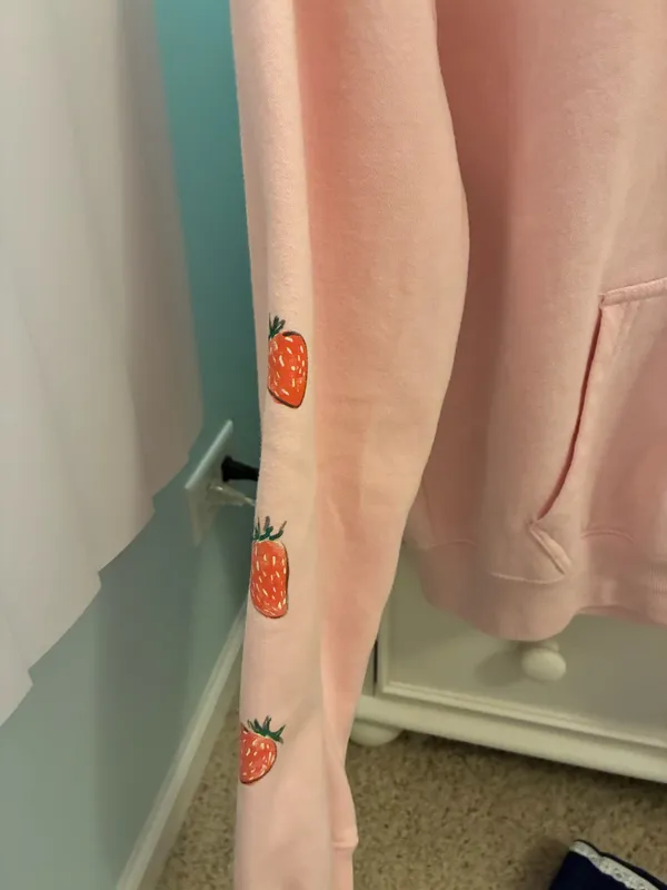 Hollister Pink Sweatshirt Size XS - Image 4