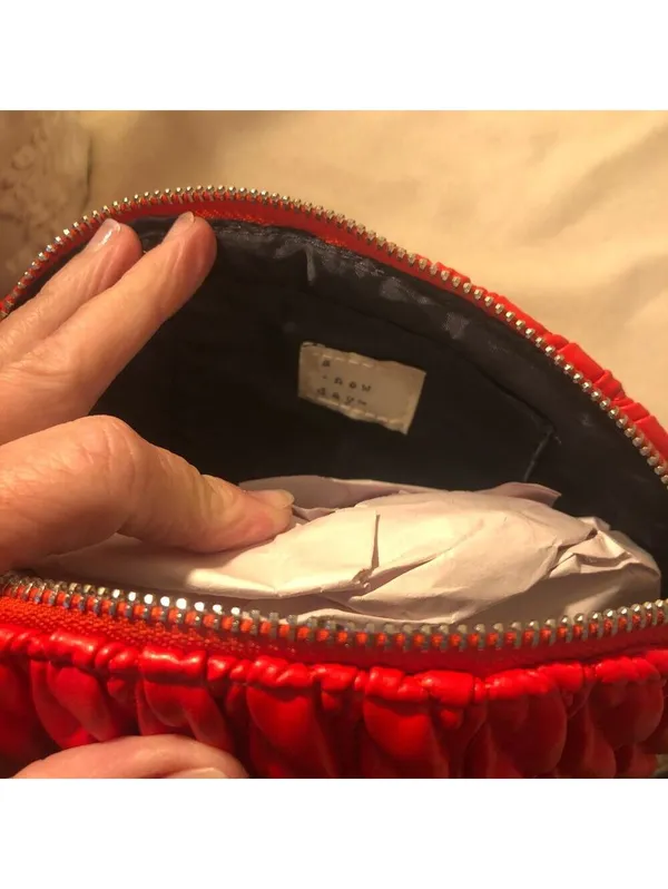 A New Day NWT Women's Red Makeup Bag/Pouch - Image 4