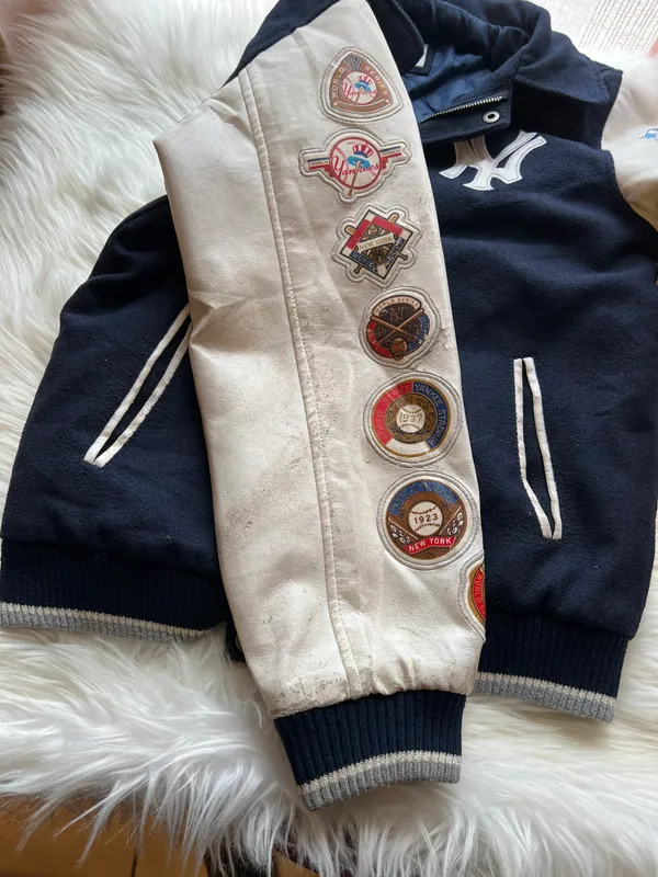 New York Yankees Bomber Blue Size L - Image 15
