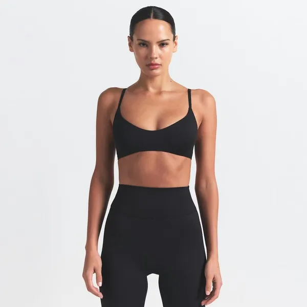 Nike Skims Matte Micro Scoop Bra Obsidian Size XS - Image 11