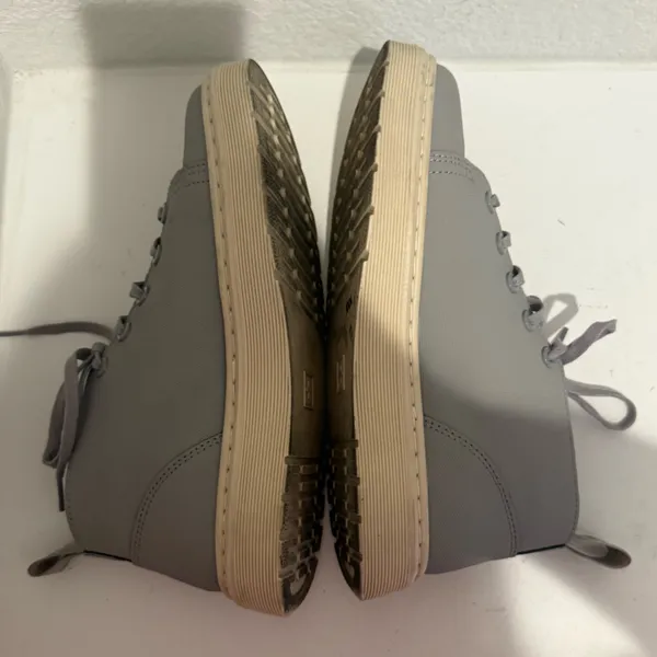 Dr. Martens Docs Baynes Chukka Boots Sneakers Grey Airwair Women Size 7 - Image 10