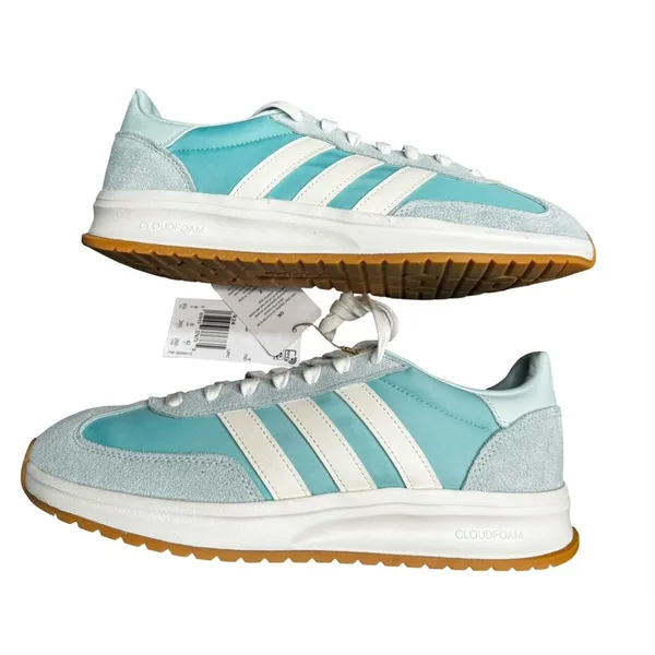 Adidas Run 70s 2.0 Women's 9.5 Light Blue White Retro Running Shoes BNIB - Image 8