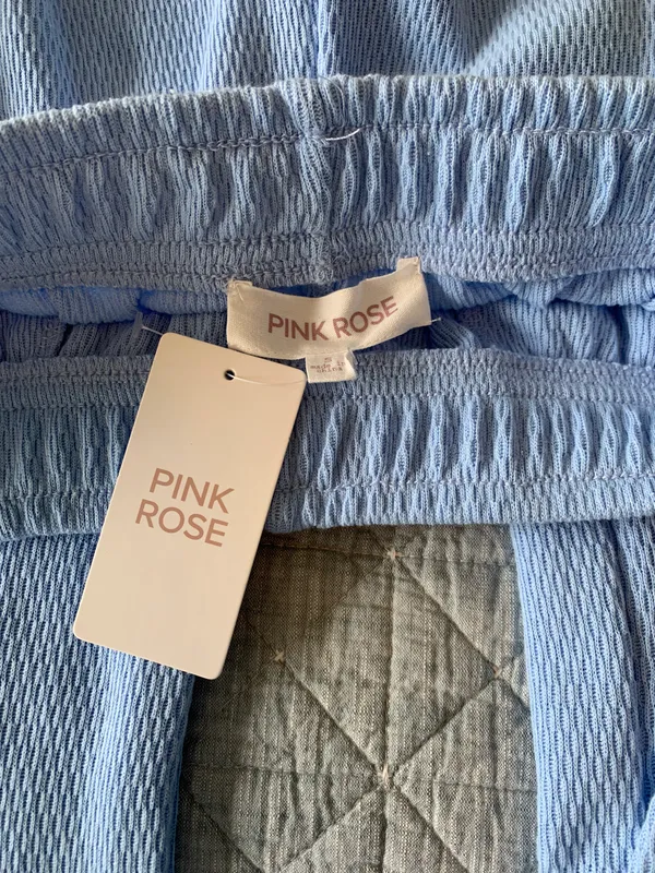 Boutique Light Blue Cargo Sweatpants - Image 2