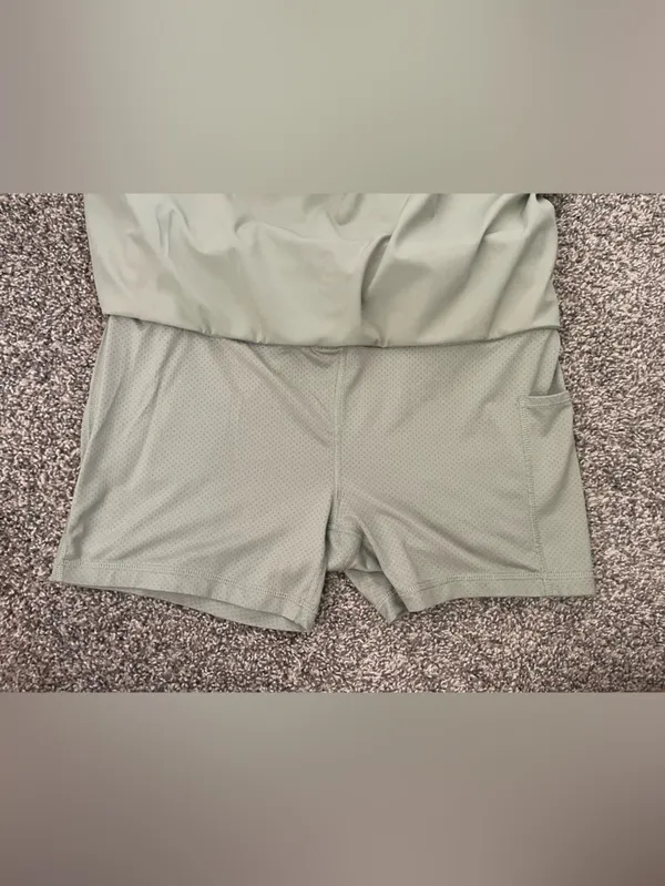 Women’s CALIA Tulip Hem Athletic Skort Light Green Size M - Image 6
