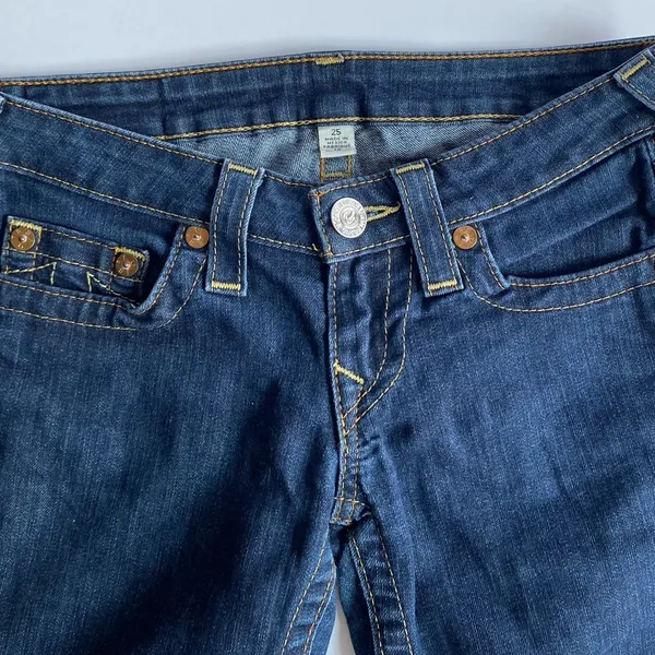 True Religion Jeans Women’s Sz 25 Skinny Mid-rise - Image 4