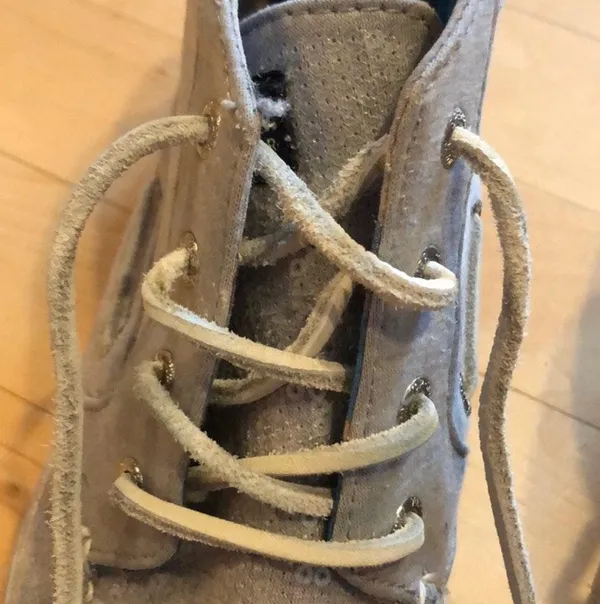 Betty Grey Jersey Sequin High Tops - Image 5