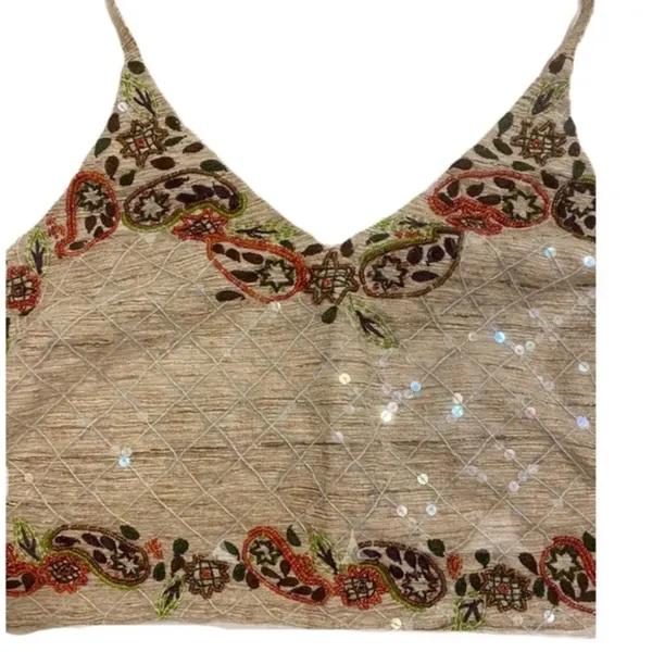 Tempesta Gruppo Italiano vintage beaded top​ - Image 4