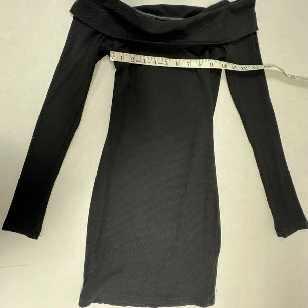 White Fox Boutique Women's‎ Black Dress - Size S. - Image 9