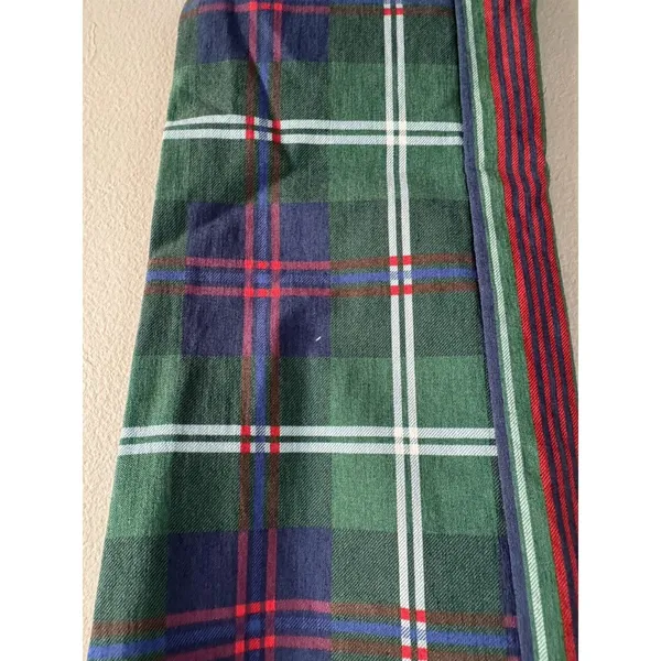 Gretchen Scott Gripeless Pull On Slim Fit Pants Green Tartan Plaid Size Small - Image 7