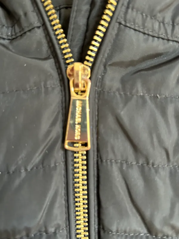 Michael Kors Black Pillow Collar Puffer Jacket - Image 6
