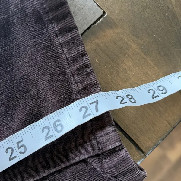 Charter Club Corduroy Pants Womens Size 10P Brown Straight Stretch Cotton Petite - Image 7