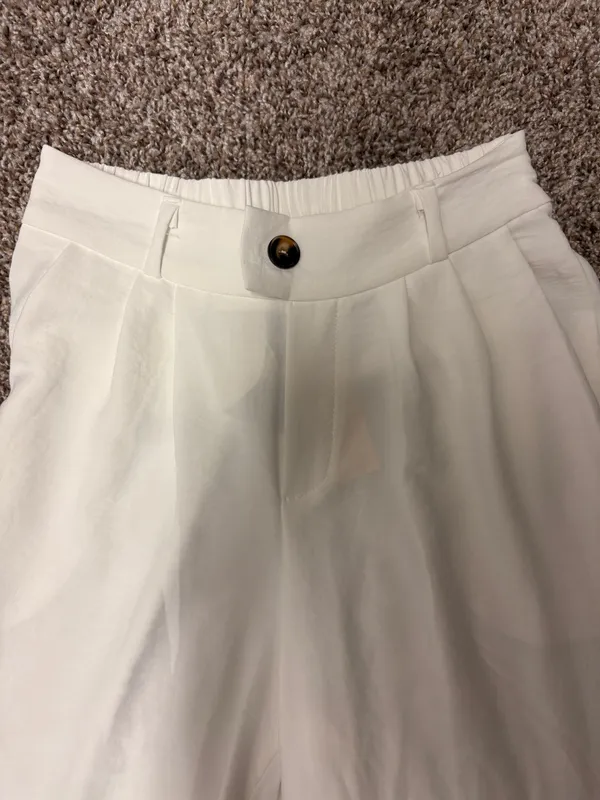 TJ Maxx White Trousers - Image 2