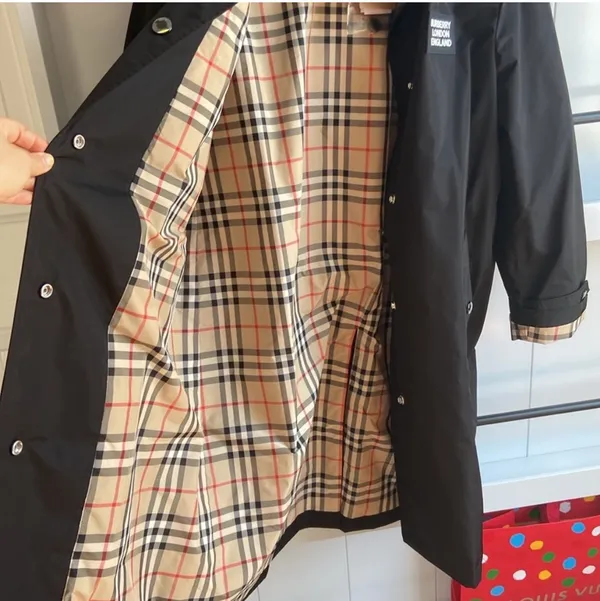 Burberry casual long jacket. US 6. S-M - Image 7