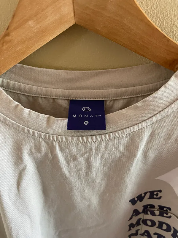 Monat Oversized Tee Tan Size M - Image 4