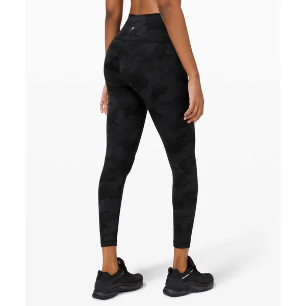 Lululemon wunder under High Rise Tight 25"Lux 12 NWT Camo Deep Coal Multi - Image 2