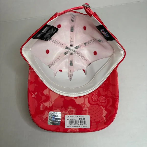 New Era San Francisco 49ers‎ Womens 9Twenty Floral Camo Adjustable Hat - Image 4