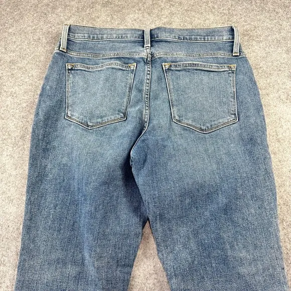 J. Crew Size 29 Slim Boyfriend Jeans Medium Wash Denim Casual Closet Staple‎ - Image 9