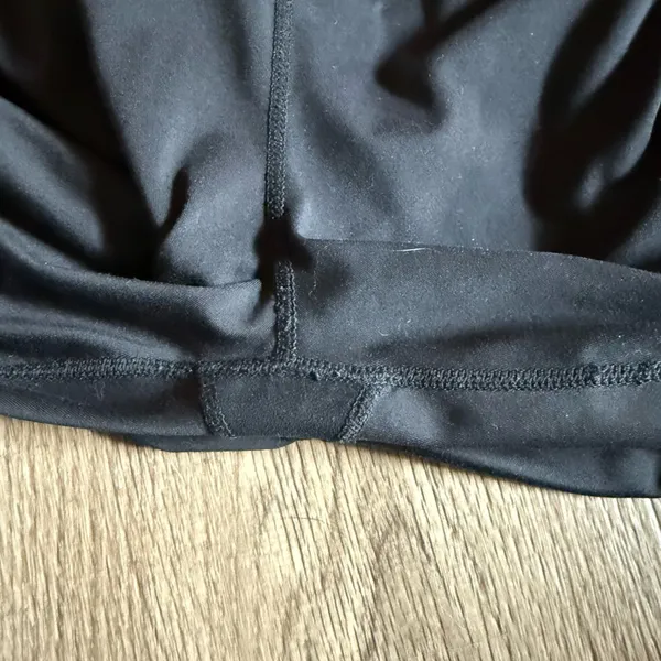 High Waisted Leggings w/ Pockets Black Size L - Image 2