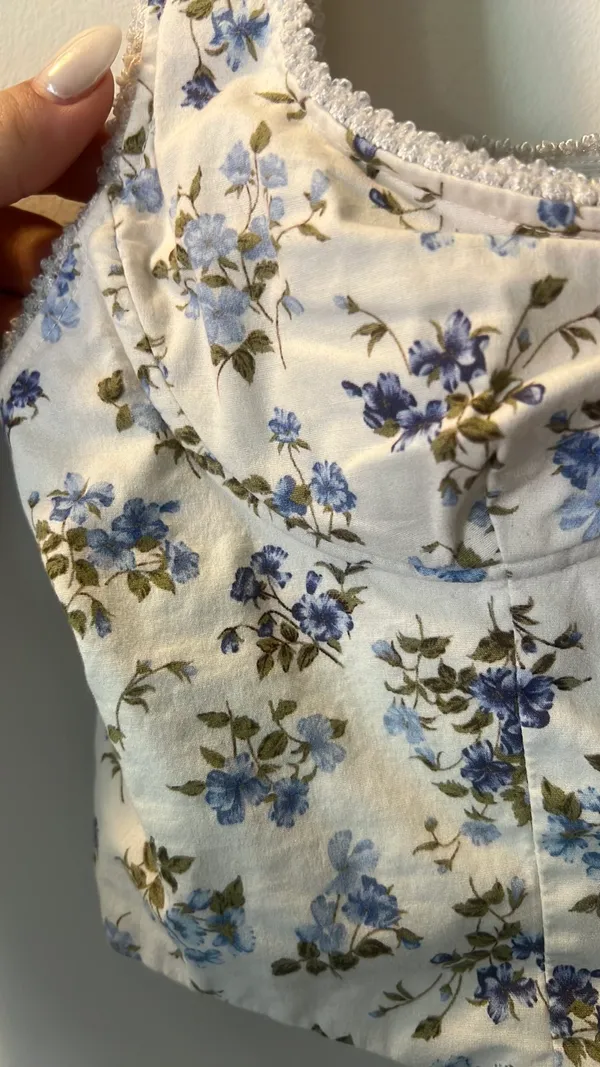 Rumored Floral Corset Top - Image 4