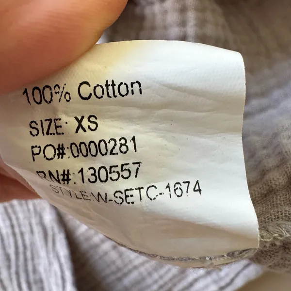 Society 22 Cotton Gauze Muslin Button Up Shirt - Image 6