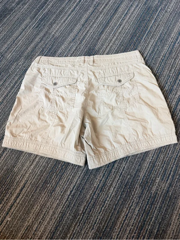 KÜHL Women’s Shorts Size 10 Beige 7” Inseam Utility Outdoor - Image 3