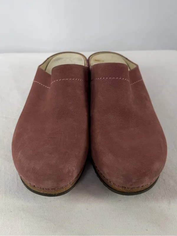 Dansko Mariella Milled Nubuck Leather Mules in Rose Pink Size 10.5-11 or 41‎ - Image 4