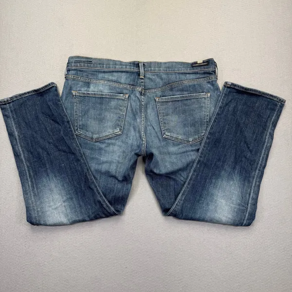 Citizens of Humanity‎ Emerson Slim Boyfriend Jeans Medium Wash Blue Denim 36 - Image 2