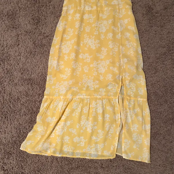 ‼️Abercrombie Tie-Strap Ruched Midi Dress‼️ - Image 3
