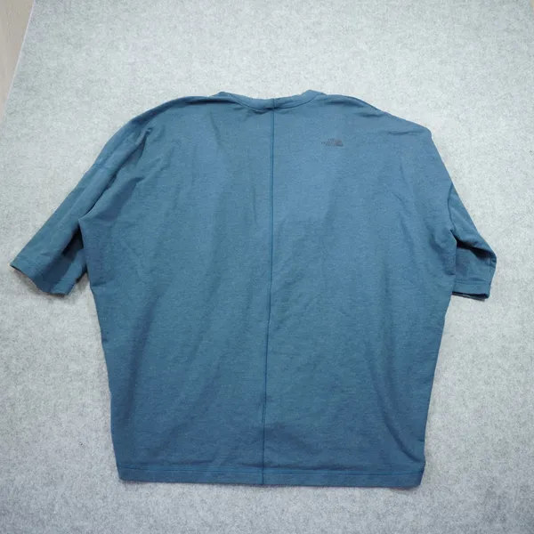 The North Face Womens Blue Cardigan Sweater Drawstring Tie Open‎ Front Size M/L - Image 6