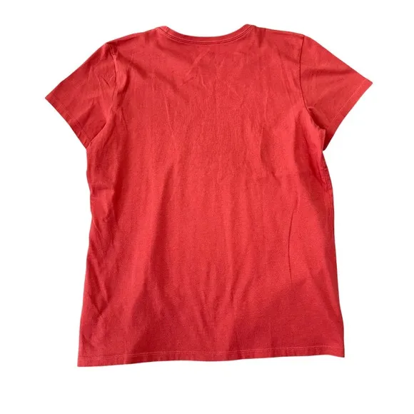 Life is Good Womens Crusher Tee Red Gingerbread‎ House Home Sweet Home Shirt - Image 7