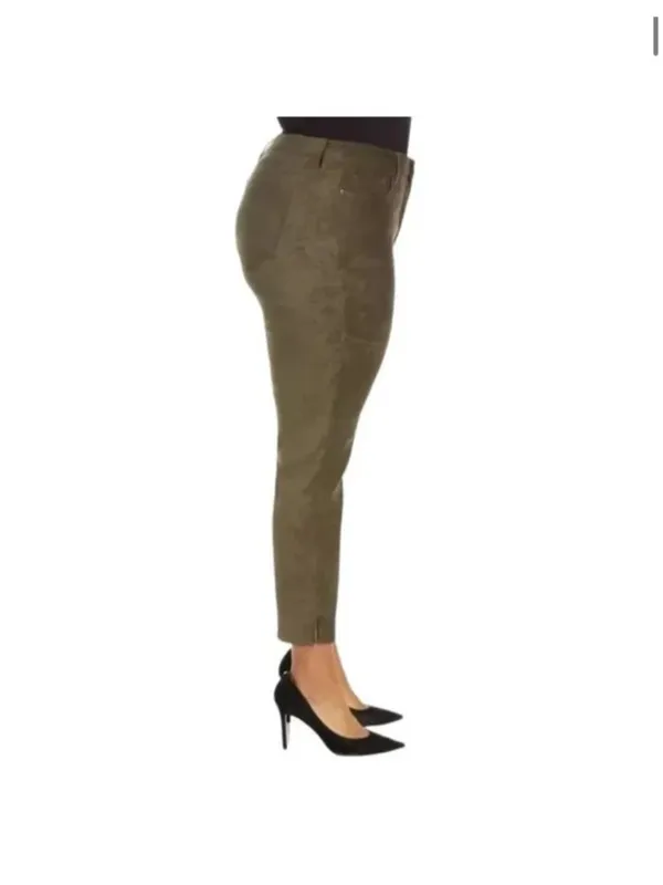 NYDJ Alina Faux Suede Pants Beige Size 18W NWT Neutral Minimalist Glam Fall Cute - Image 9