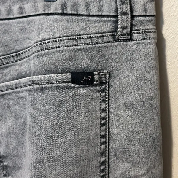 Jen‎ 7 for Seven for All Mankind Slim Boyfriend Embroidered Jeans Size 22 - Image 9