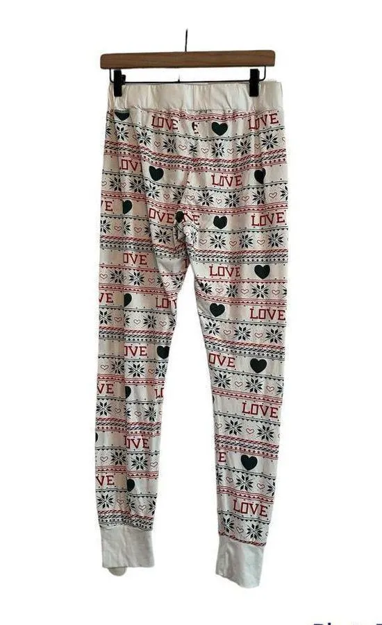 Jordann Christmas elastic Waist Pajama Pants Size Medium - Image 2