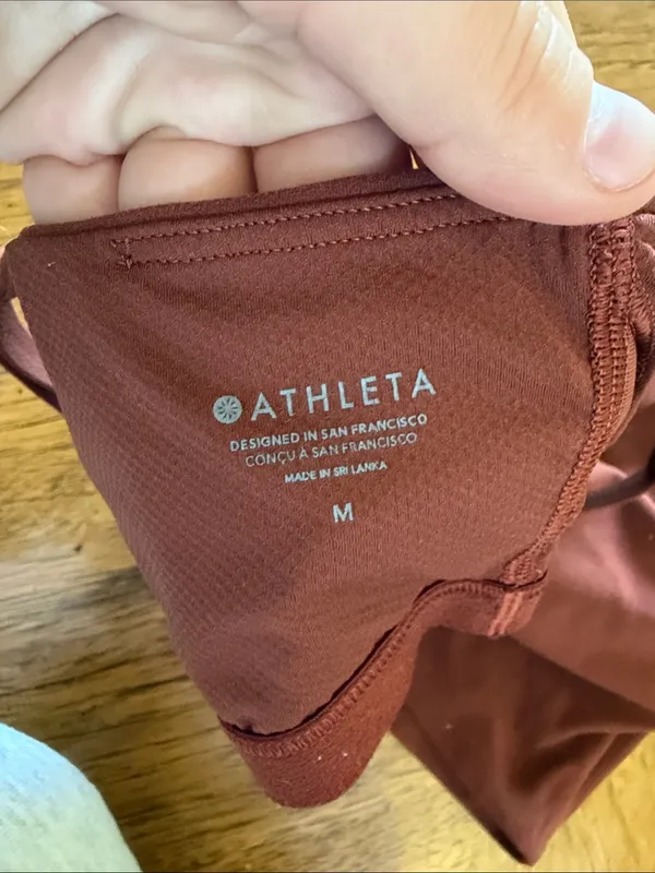 Athleta V-Neck Longline Sportsbra - Image 4