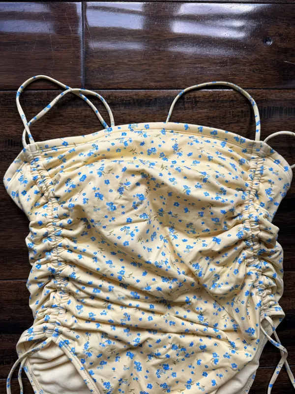 Wild Fable Yellow One-Piece Swimsuit - Image 2