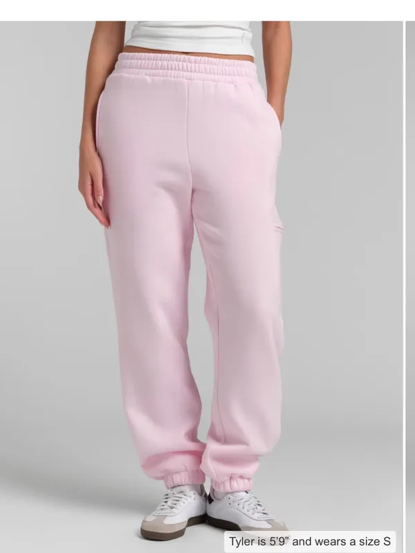 COMFRT Travel Airport Sweatpants size Medium Pink - Image 3
