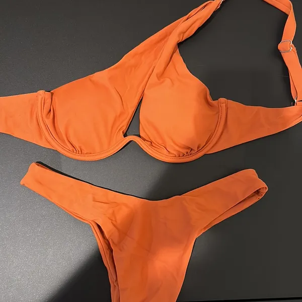 ZAFUL One Shoulder Underwire Cutout High Cut Bikini - Image 7