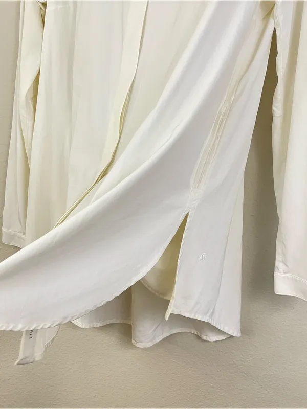 Lululemon Ivory Lululemon In the Moment Tunic Shirt Size 10‎ - Image 9