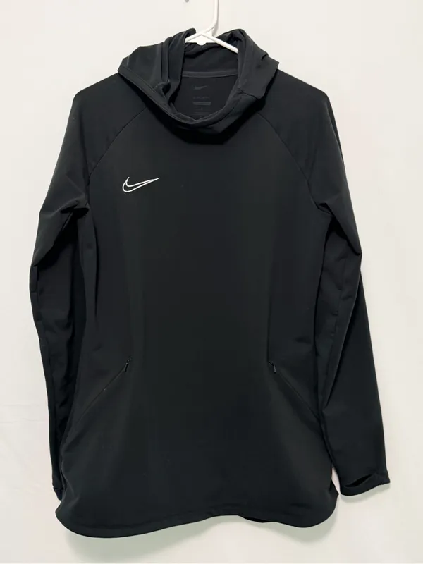 Nike Women's Dri-FIT Academy Hoodie size Large black - Image 13
