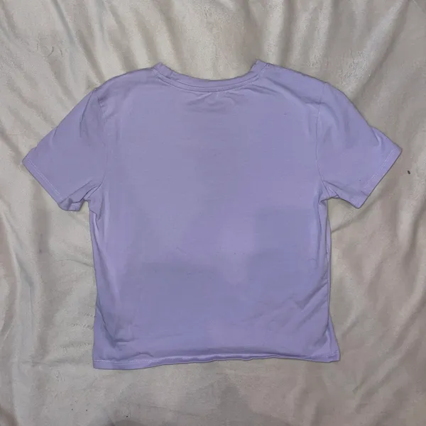 Lilac Care Bears Patch Tee Purple - Image 3