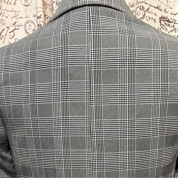 Bershka 70- NWT  Plaid Blazer XS - Image 6