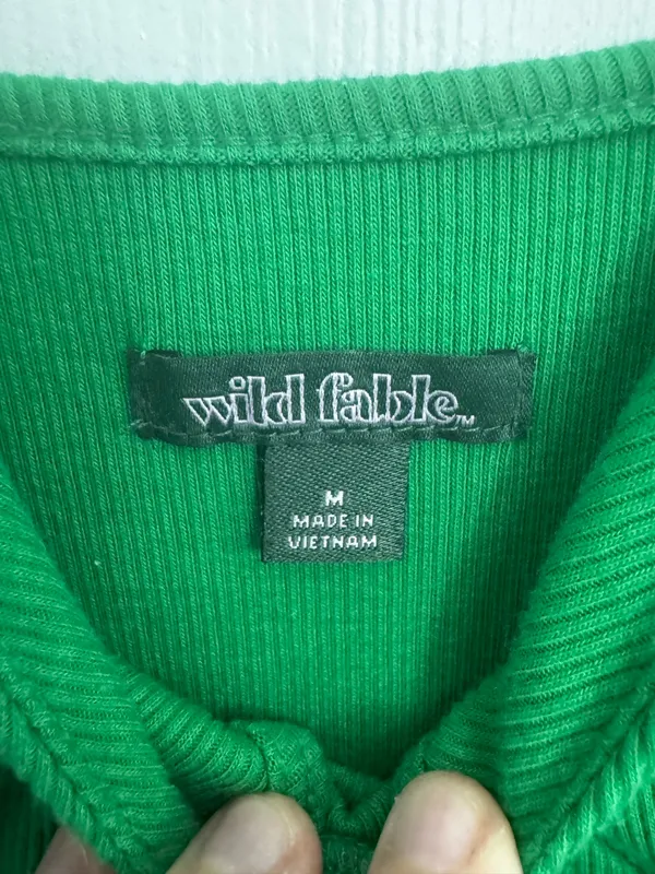 Wild Fable Green Mini Dress - Image 3