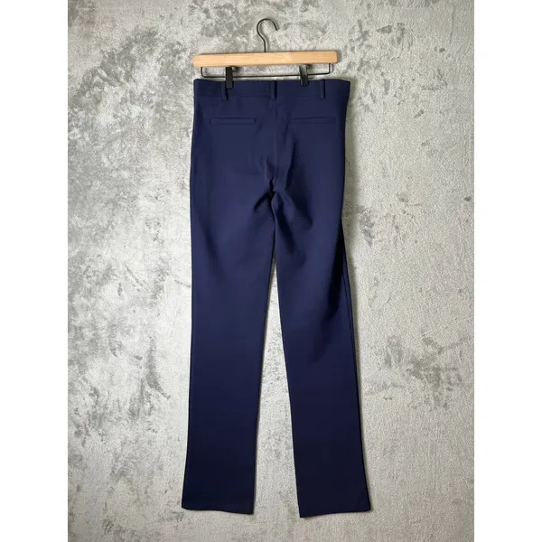 Betabrand Classic Dress Pant Yoga Pants DPYP Straight‎ Leg Navy Medium Long New - Image 3